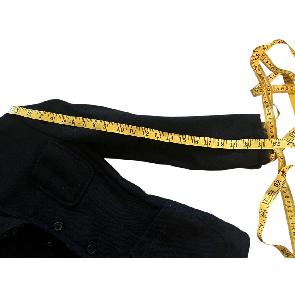 Prada blazer black sz 40 Long Sleeve Office Siren Secretary Minimalist Emo - Picture 11 of 12